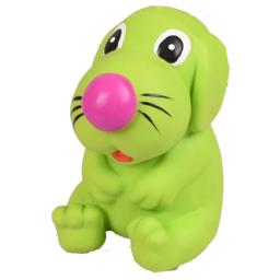 Flamingo Latex Pipleksak För Hunden Limegrön Hund